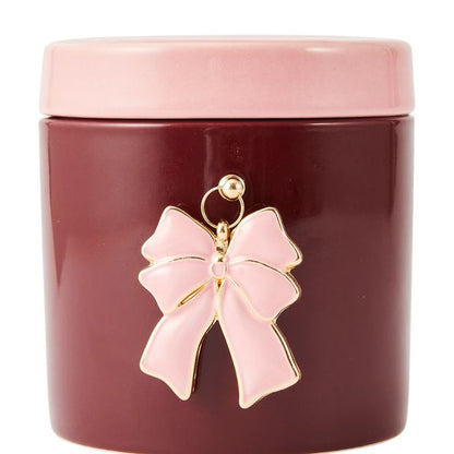 Anko Christmas Bow Charm Candle