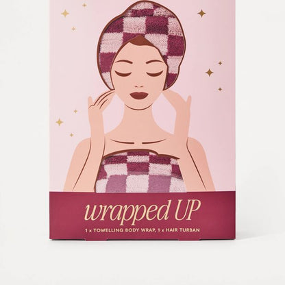 OXX Beauty Lux Turban and Body Wrap Set