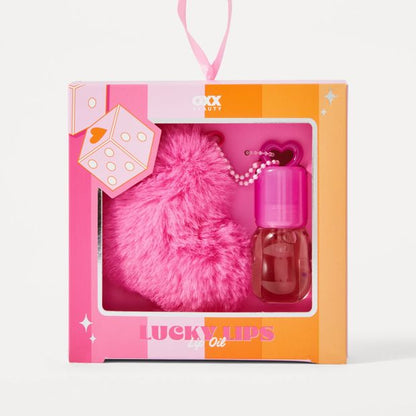 OXX Beauty Lucky Lips Lip Oil, Cherry Scented - OXX Beauty