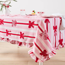 Anko Extra Large Bow Stripe Tablecloth