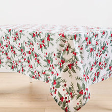 Anko Traditional Holly Tablecloth