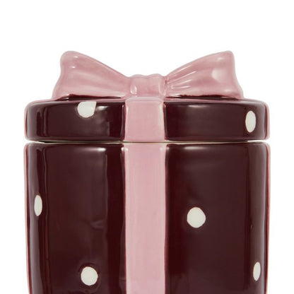 Anko Christmas Present Ceramic Candle