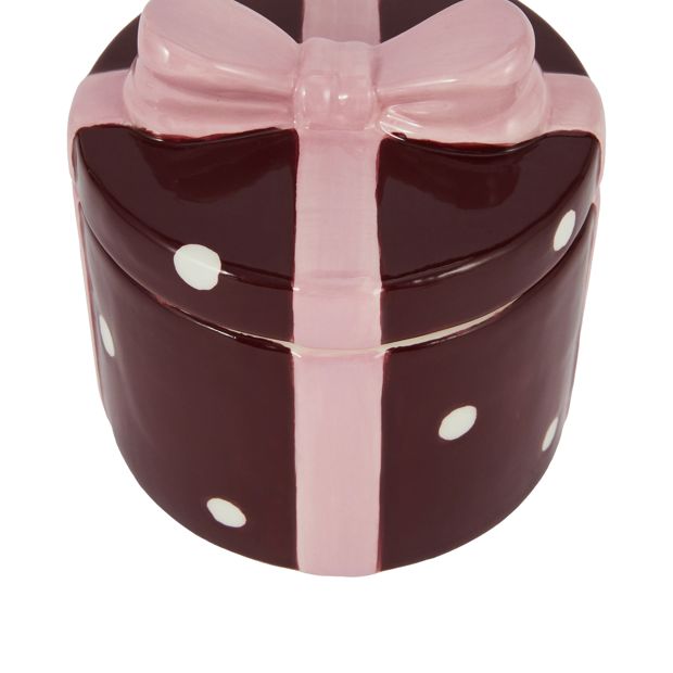 Anko Christmas Present Ceramic Candle