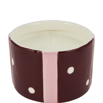 Anko Christmas Present Ceramic Candle