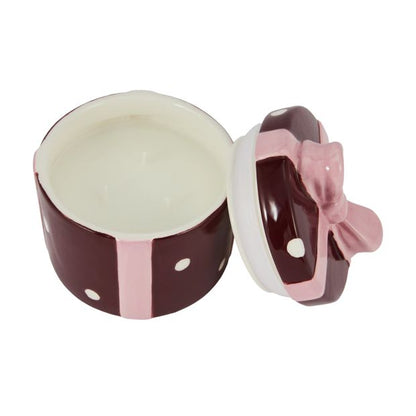 Anko Christmas Present Ceramic Candle