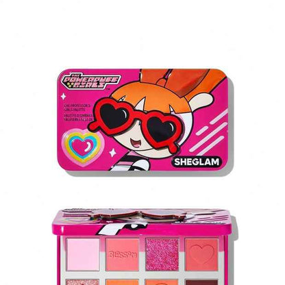 The Powerpuff Girls x SHEGLAM The Professor's Girls Eyeshadow Palette - The Leader
