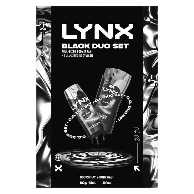 LYNX Black Duo Gift Set