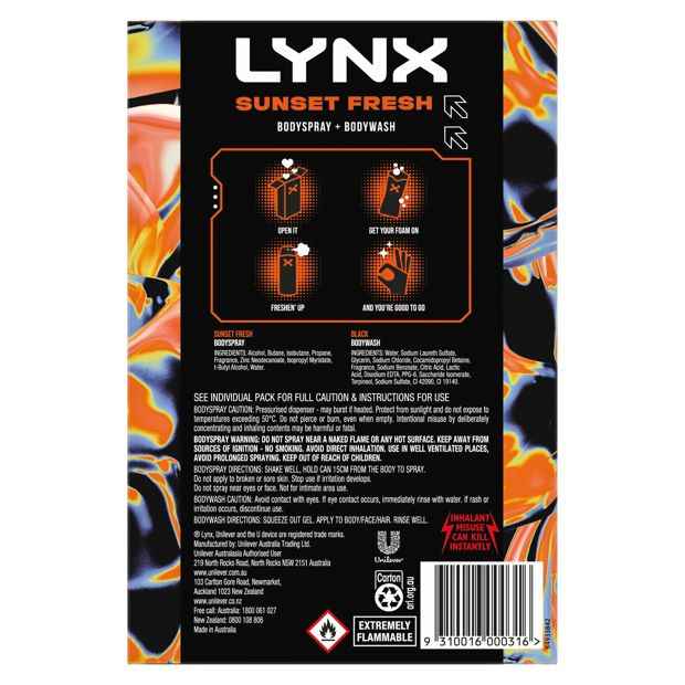LYNX Sunset Fresh O.G. Duo Set