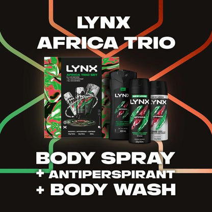 LYNX Africa Trio Gift Set