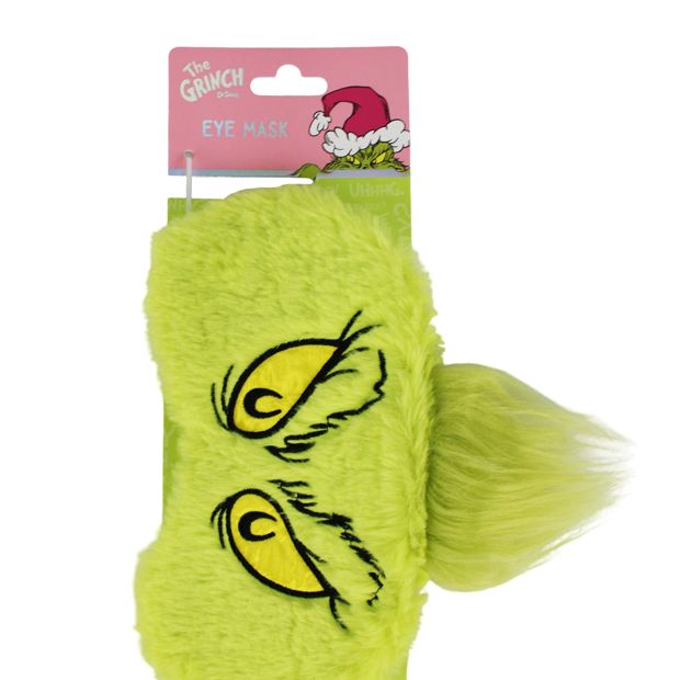 Dr Seuss The Grinch Fluffy Eye Mask