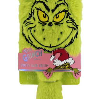 Dr. Seuss the Grinch Fluffy Hair Brush - Green
