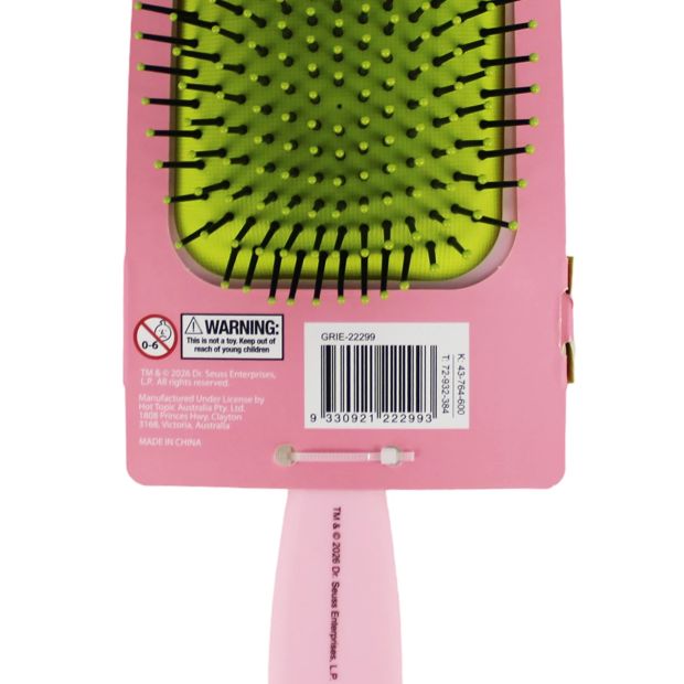 Dr. Seuss the Grinch Hair Brush
