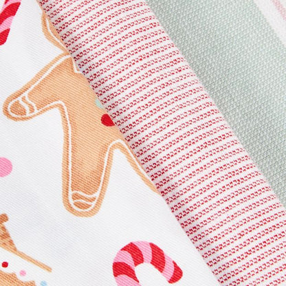 Anko 3 Pack Gingerbread Tea Towels