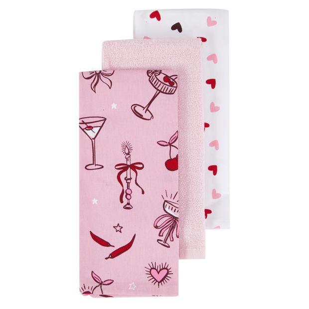 Anko 3 Pack Cin Cin Tea Towels