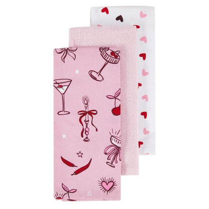 Anko 3 Pack Cin Cin Tea Towels