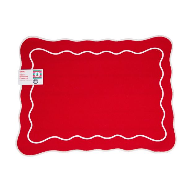 Anko Stripe Reversible Placemat