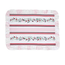Anko Holly Stripe Ruffle Placemat
