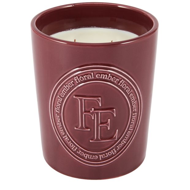 Anko XL Floral Ember Soy Candle