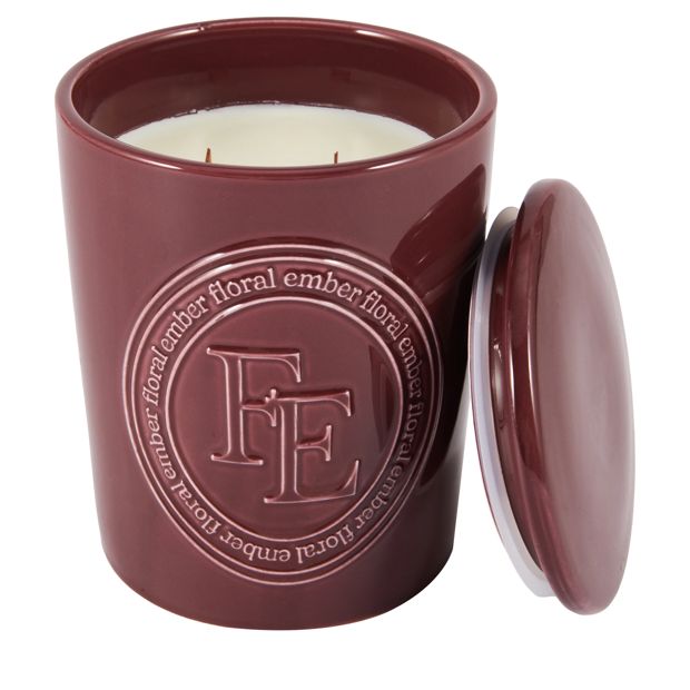 Anko XL Floral Ember Soy Candle