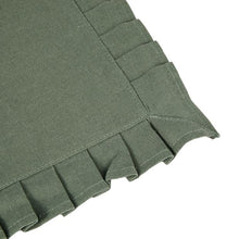 Anko Green Pleated Edge Placemat