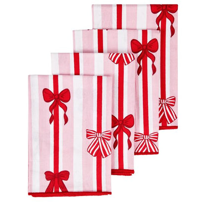 Anko 4 Bow Napkins