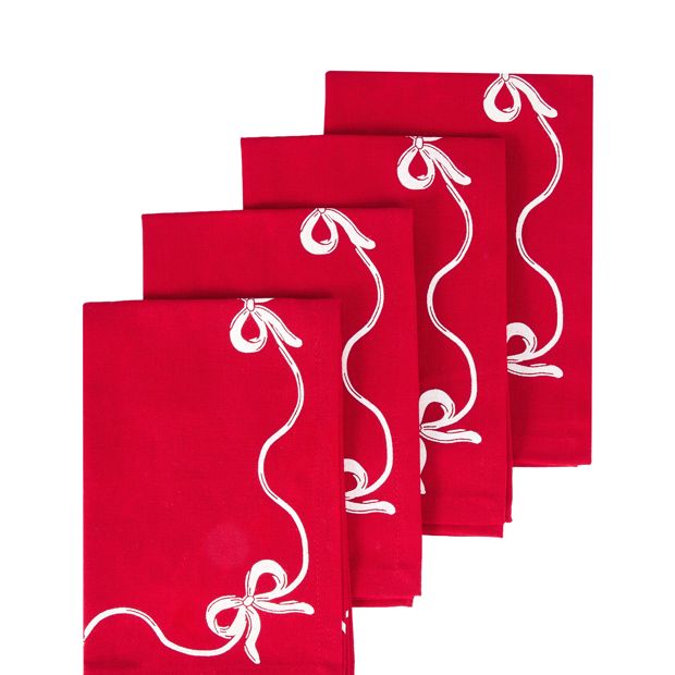 Anko 4 Pack Bow Napkins