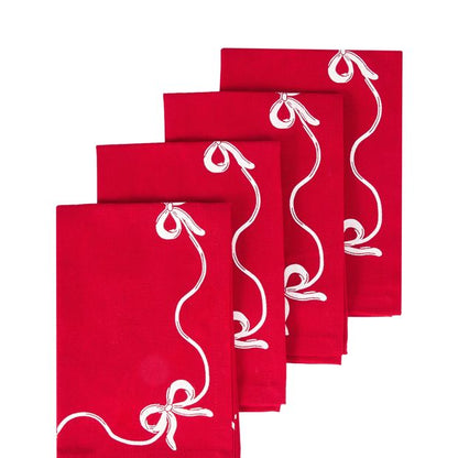Anko 4 Pack Bow Napkins