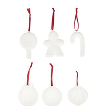 Anko Christmas Craft Paint Your Own Ceramic Ornaments