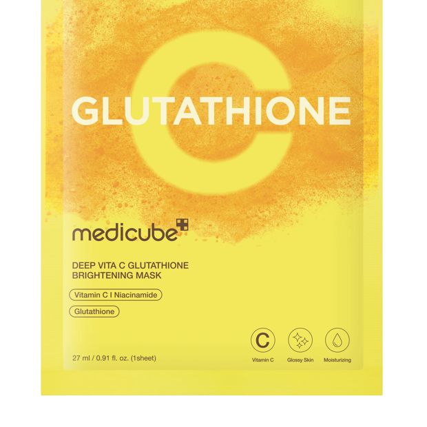 Medicube Deep Vita C Glutathione Brightening Mask 27ml