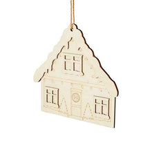 Anko Craft Wood Blank Gingerbread House