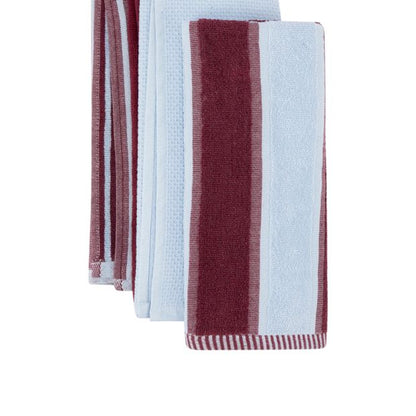 Anko 4 Pack Fig Stripe Terry Tea Towels