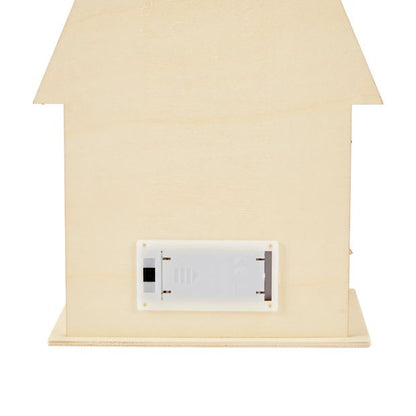Anko Craft Wood Blank LED Christmas House