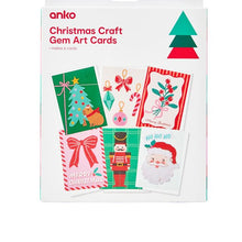 Anko Christmas Craft Gem Art Cards