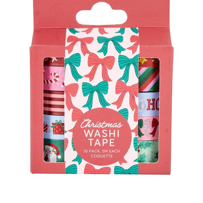 Anko 10 Pack Christmas Washi Tape