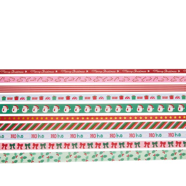 Anko 10 Pack Christmas Washi Tape