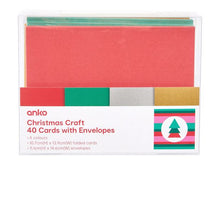Anko Christmas Craft 40 Cards With Envelopes