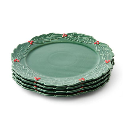 Anko 4 Piece Holly Edge Plates
