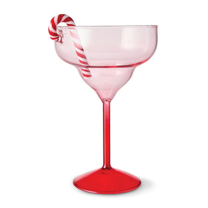 Anko Candy Cane Margarita Glasses