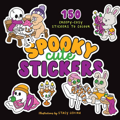 Spooky Cute Stickers by Stacy Levina - Book