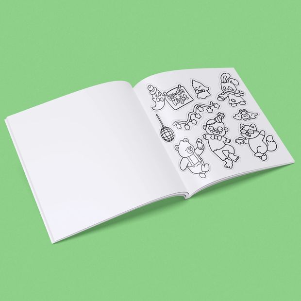 Spooky Cute Stickers by Stacy Levina - Book