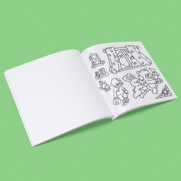 Spooky Cute Stickers by Stacy Levina - Book