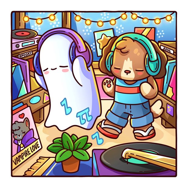 Spooky Life Cozy Colouring Book by Jade Summer - Book