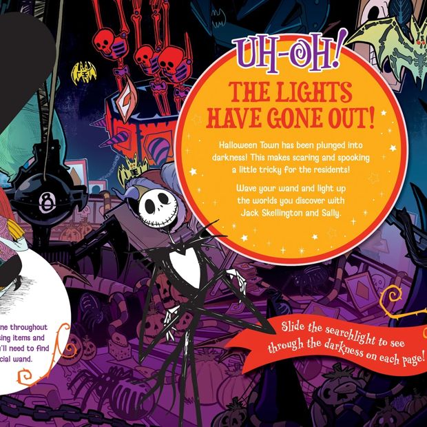 Disney Tim Burton's The Nightmare Before Christmas: Where's Jack? - Book