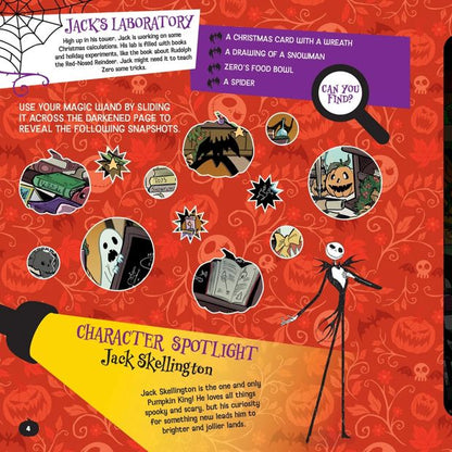 Disney Tim Burton's The Nightmare Before Christmas: Where's Jack? - Book