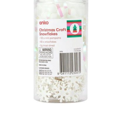 Anko Christmas Craft Snowflakes