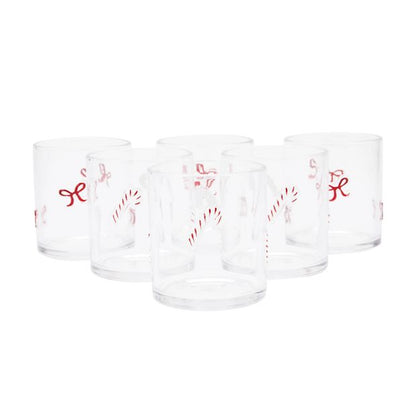 Anko 6 Christmas Icon Tumbler Glasses