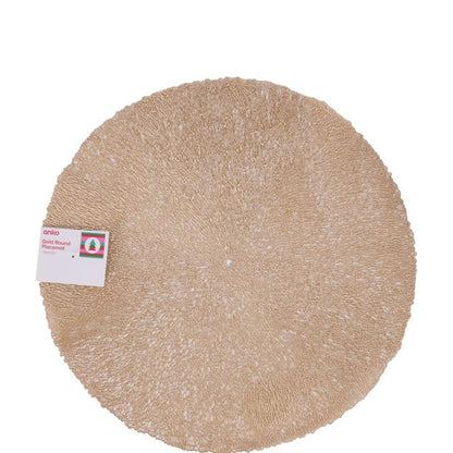 Anko Gold Round Placemat