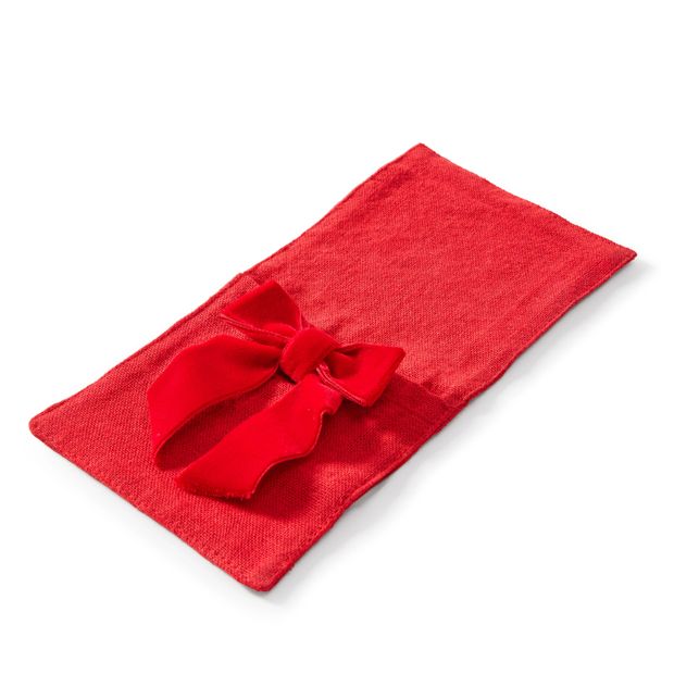 Anko 4 Red Cutlery Holders