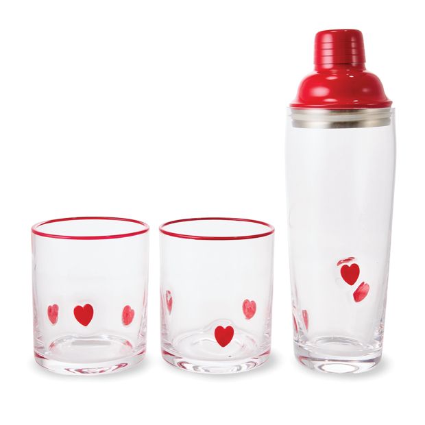 Anko 3 Piece Cocktail Shaker Set