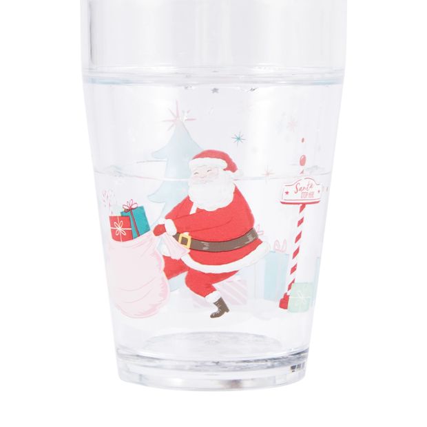 Anko Christmas Glitter Tumbler